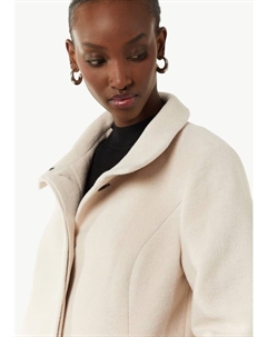 Пуховик Outdoor-Mantel langarm, бежевый Comma,