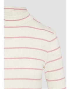 Футболка T-Shirt langarm, кремовый Qs