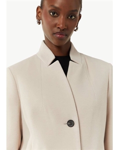 Пуховик Outdoor-Mantel langarm, бежевый Comma,