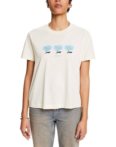 Футболка Shirt, кремовый Esprit