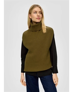 Свитер-жилет Strickpullunder keine Ärmellänge, оливковый S.oliver