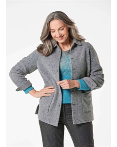 Кардиган Hemdjacke, серый Goldner