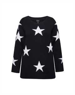 Пуловер Pullover, черный Ulla popken