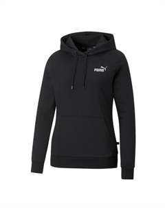Пуловер Hoodie Fleece ESS+ Embroidery, черный Puma