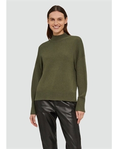 Пуловер Strickpullover langarm, оливковый S.oliver