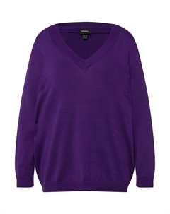 Пуловер Pullover, цвет tiefes violett Ulla popken