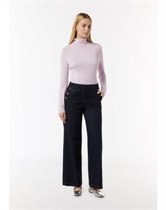 Пуловер Strickpullover langarm, фиолетовый Comma,