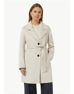 Пуховик Outdoor-Mantel langarm, бежевый Comma,