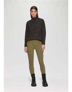 Тканевые брюки Hose lang, оливковый Qs