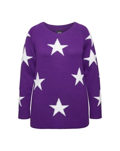 Пуловер Pullover, цвет dunkles violett Ulla popken