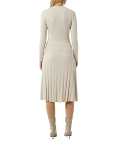 Пуловер Strickpullover langarm, бежевый Comma,