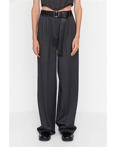 Тканевые брюки Marlenehose, антрацит Trendyol