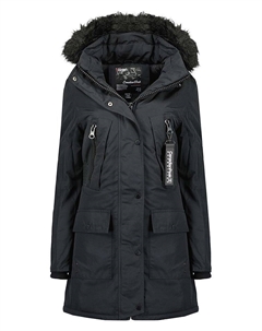 Пуховик Wintermantel Corteak, черный Canadian peak