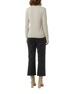 Пуловер Strickpullover langarm, бежевый Comma,