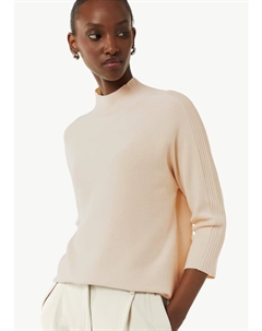 Пуловер Strickpullover langarm, бежевый Comma,