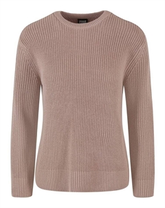 Пуловер Gestrickter Rundhalsausschnitt, цвет duskrose Urban classics
