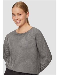Пуловер Strickpullover langarm, серый S.oliver