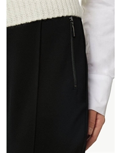 Тканевые брюки Hose lang, черный Comma,