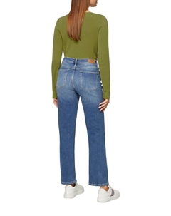 Пуловер Strickpullover langarm, оливковый S.oliver