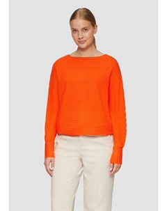 Пуловер Strickpullover langarm, оранжевый S.oliver