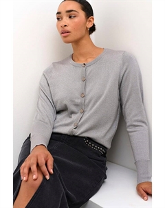Кардиган Cardigan, светло-серый Kaffe