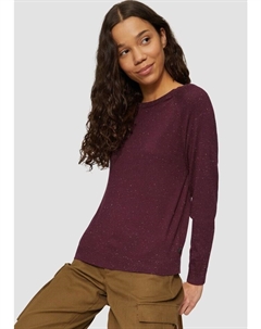 Пуловер Strickpullover langarm, розовый Qs