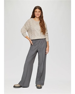 Пуловер Strickpullover langarm, бежевый Qs