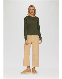 Пуловер Strickpullover langarm, оливковый S.oliver