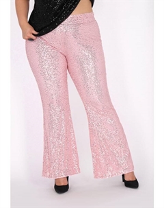 Тканевые брюки Plus Size Pants, розовый Faina