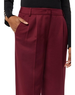 Тканевые брюки Hose lang, красный Comma,