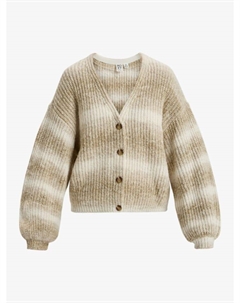 Кардиган Cardigan Marble Tiles Parchment, кремовый Roxy