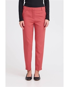 Тканевые брюки Stoffhose, розовый Ichi