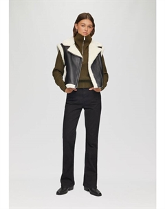 Пуловер Strickpullover langarm, оливковый Qs