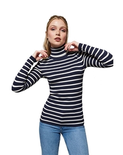 Пуловер Pullover, цвет Dunkelblau/Weiß Polo club