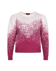 Пуловер Pullover, цвет Wollweiss Fuchsia Faina