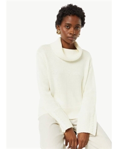 Пуловер Strickpullover langarm, белый Comma,