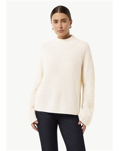 Пуловер Strickpullover langarm, бежевый Comma,