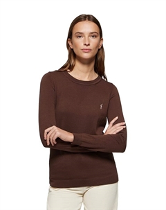 Пуловер Pullover, темно-коричневый Polo club