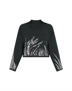 Пуловер Pullover, зеленый Faina