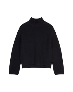 Пуловер DfC Turtleneck-Strickpullover loose, цвет deep night blue Marc o'polo