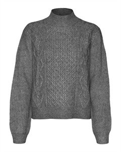 Пуловер Pullover, цвет Medium Grey Melange Vero moda