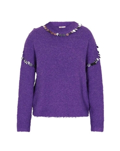Пуловер Pullover, фиолетовый Izia