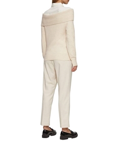 Пуловер Strickpullover langarm, бежевый S.oliver