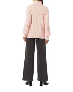 Пуловер Strickpullover langarm, розовый Comma,