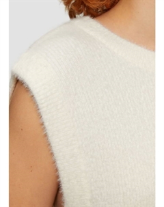 Пуловер Strickpullover kurzarm, кремовый Qs