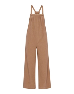 Тканевые брюки Jumpsuit, цвет Beige Brown Mymo