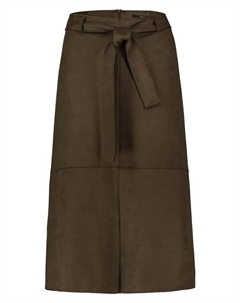 Мини-юбка Midirock, цвет Veloursleder-OptikSlate Oliv Zero