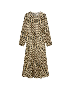 Платье до колена Langes Keid ausgestellt, цвет multi Marc o'polo