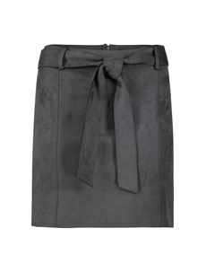 Мини-юбка Minirock Veloursleder Optik, цвет Forged Iron Zero