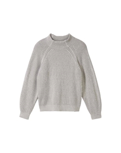 Пуловер Pullover, цвет explicit grey rib structure Tom tailor